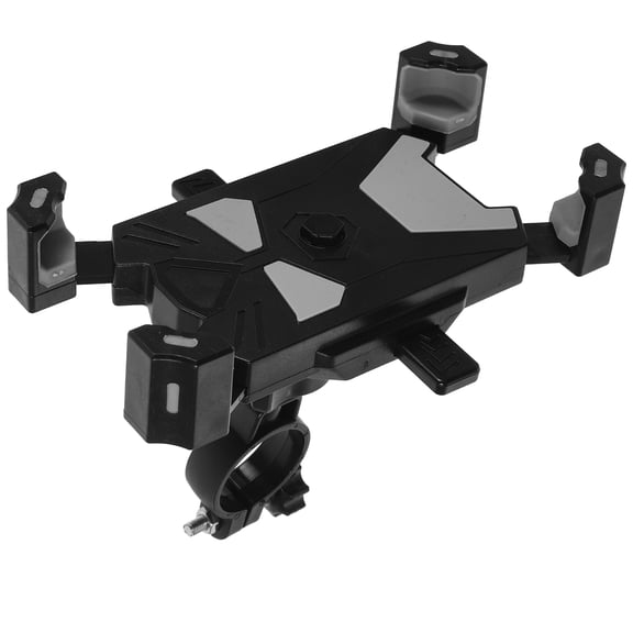 HONMEET Adjustable Motorcycle Phone Holder with 360° Rotation, Shock Absorption, and Secure Grip Mount for Bikes