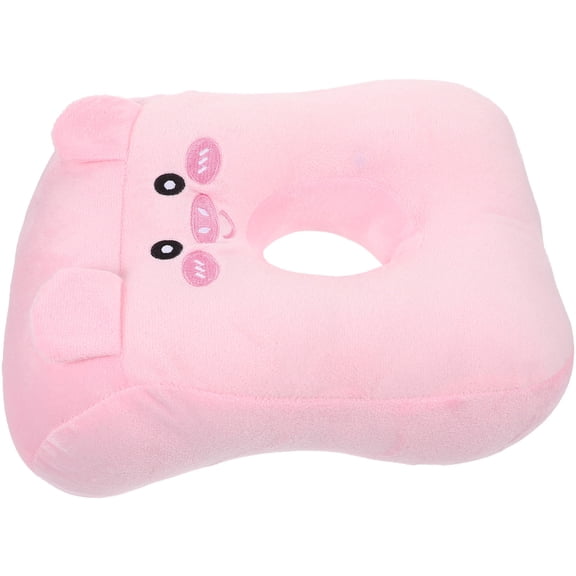 HONMEET 1Set Pink Ergonomic Donut Pillow for Better Sleep and at Desk