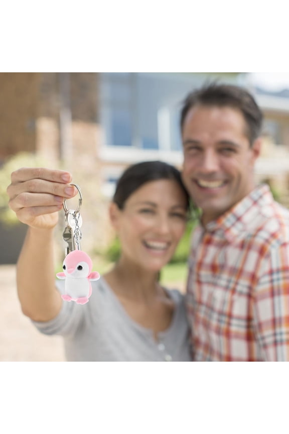 Travel Penguin Keychain Plush Penguin Keychain 1Pack Backpack Ornament for Women Giving