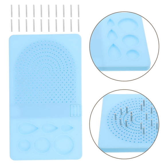 HONMEET Portable Paper Quilling Board Set with Plastic Needles for Detailed Crafting and Art Projects