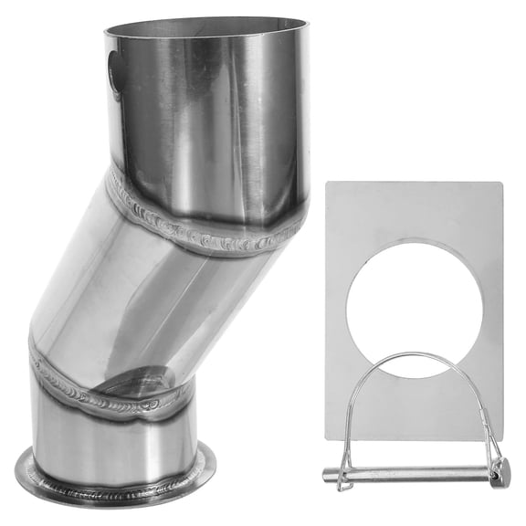 HONMEET 1Set Metal Rain Chain Adapter for Downspouts Easy Install Home Use