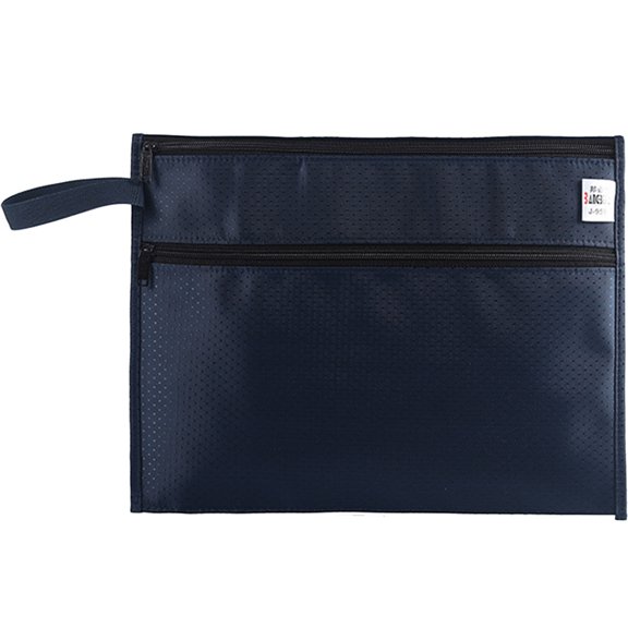 HONMEET Zipper File Pouch with Oxford Cloth, Office Document Organizer Bag