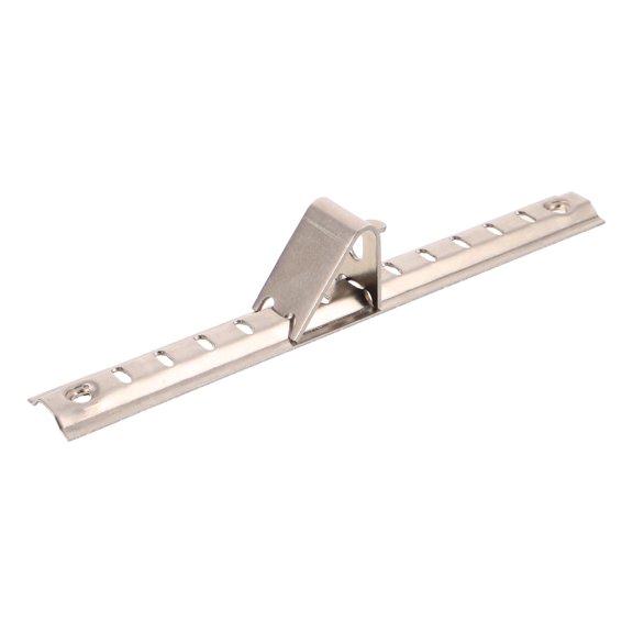 HONMEET 1Set Stainless Steel Freezer Mounting Bracket with Slide Rail and Shelf Clips for Cabinets and Refrigerators