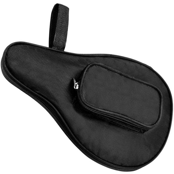 HONMEET Compact Table Tennis Storage Bag with Black Oxford Cloth for Home and Outdoor Use