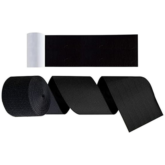 HONMEET 1Set Under Furniture Blocker Black Soft Strap for Couch Bed and Table Gaps