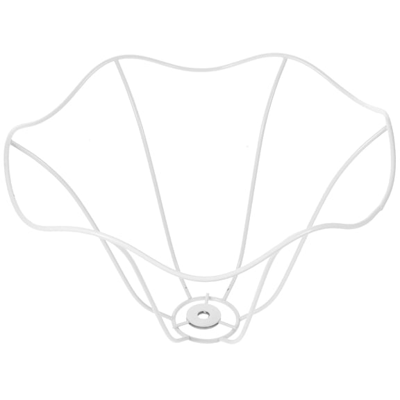 HONMEET Metal Lampshade Bracket with Irregular Edge, American Style Table Lamp Accessory, and Stylish Design