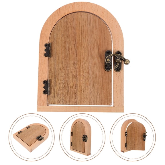 HONMEET Socket Protector Socket Protection Brown 1Pcs 5.9X4.6X0.9In Wooden Rectangular