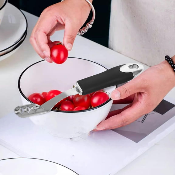 HONMEET 2Pcs Stainless Steel Spiral Corer Remover for Kitchen Pepper Cucumber Core Tool