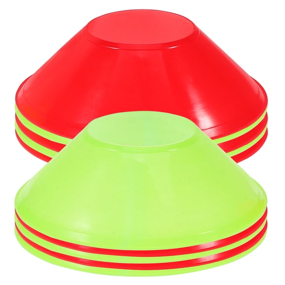 HONMEET 20 Pcs PE Disc Cones for Sports Training, Agility Drills, Soccer, Football, Fitness, Outdoor Exercise Equipment