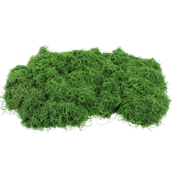 HONMEET Green Potting Moss for Hanging Baskets, Natural Polyester Moss, 1 Bag for Gardening and Plant Care