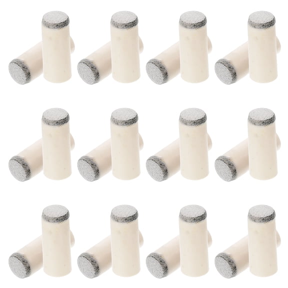HONMEET 200Pcs Professional White Billiard Cue Tips with Enhanced Friction