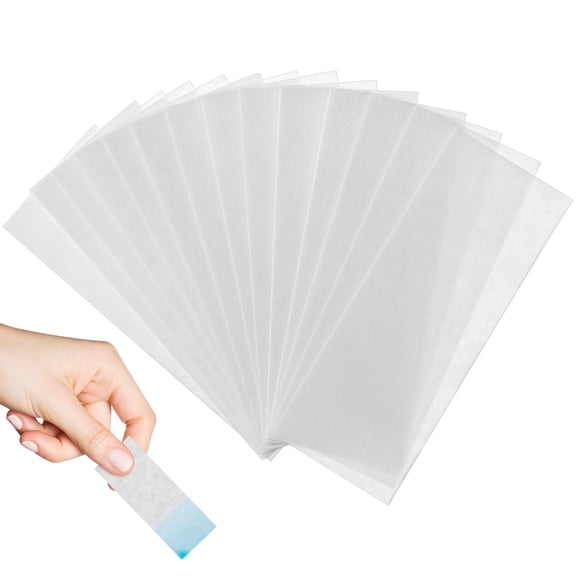 HONMEET 200Pcs Removal Paper Strips White Absorbent Filter Paper Suitable for Scientific Experiments and Labs