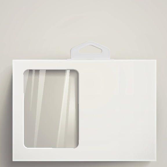 HONMEET 200Pcs Retail Display Hooks White Plastic Clear Hanging Hook with Airplane Hole Design