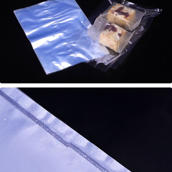 HONMEET 200Pcs Transparent Self Sealing Bag Waterproof Plastic Shrink Pouch Packaging