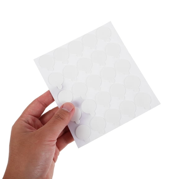 HONMEET 200pcs Double Sided Nano Dots: Heavy Duty Transparent Adhesive Stickers Removable Reusable Nano Tape Pads for Wall Office Party Decoration