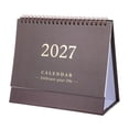 thumbnail image 1 of HONMEET 2026 2027 Desk Calendar Coffee Small Compact Monthly Planner for Home Office, 1 of 9