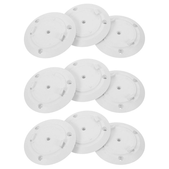 HONMEET Camera Mount Base, White, Compact Design, Easy Installation, Sturdy Support 20Pcs