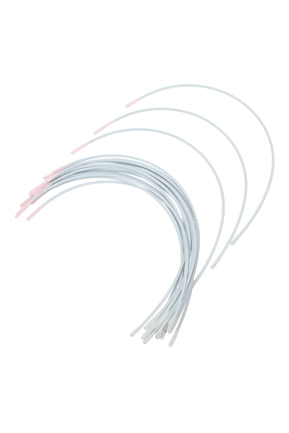 20Pairs Plated Silver Underwire Bra Replacement for Support and Repair of Full Coverage Bras