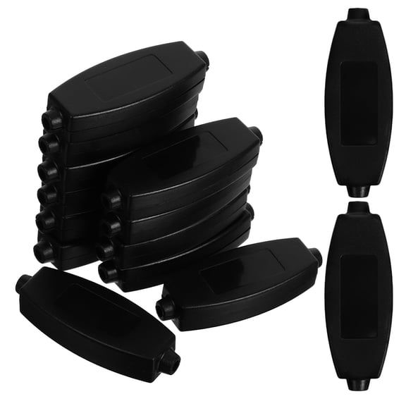 HONMEET 20Pcs Plastic Electronics Housing Black ABS Project Box for Industrial Applications