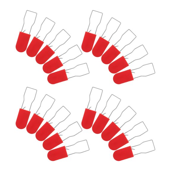 HONMEET 20Pcs Anti Tamper Plastic Security Seal Tags for Shipment Protection and Package Integrity