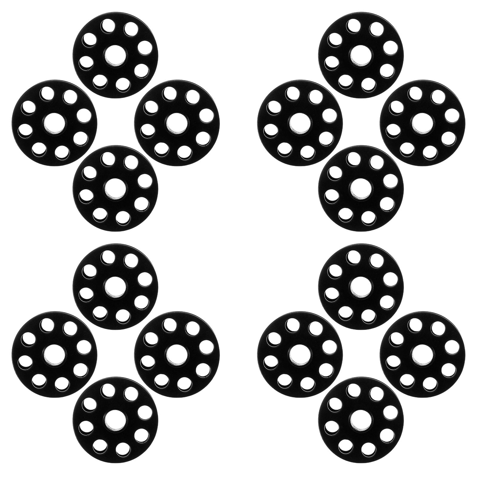 HONMEET 20Pcs Durable Iron Bobbin Case Storage for Sewing Machine ...