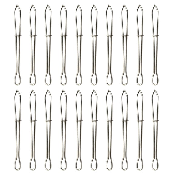 HONMEET 20-Piece Metal Thread Puller Tool Set Sewing Accessories