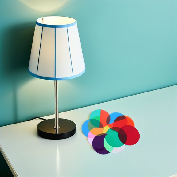 HONMEET 20Pcs Light Diffuser Film Sheets Peel and Stick Colored Gel Filters for Home and Office