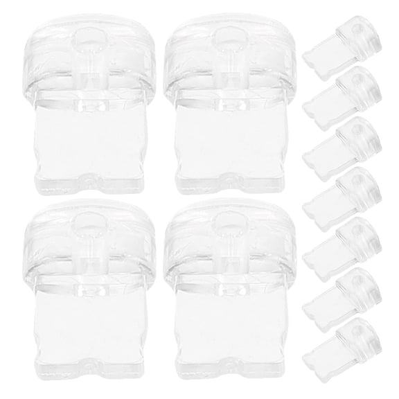 HONMEET 20-Pack Clear PVC Phone Dust Plugs Protective Covers for Smartphones, Daily Use and Travel Accessories