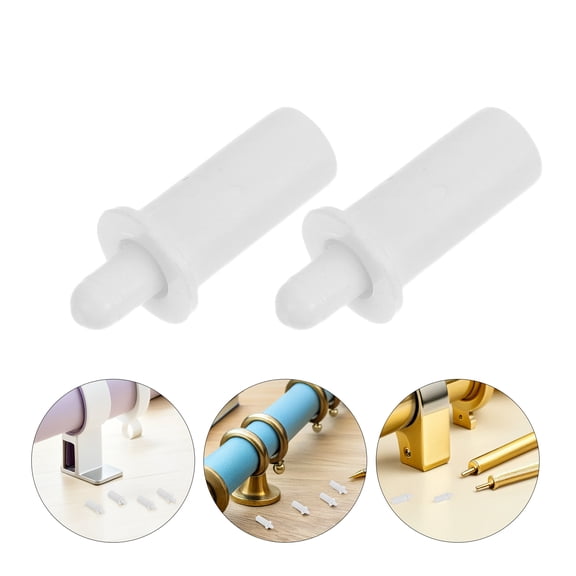 HONMEET 20Pcs White Vertical Blind Repair Clips for Smooth Sliding and Plantation Shutter Fix