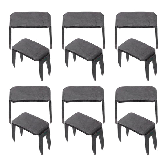 HONMEET 20Pcs Zipper Stop Kit Metal Stops for Secure Closure on Bags Jackets Coats