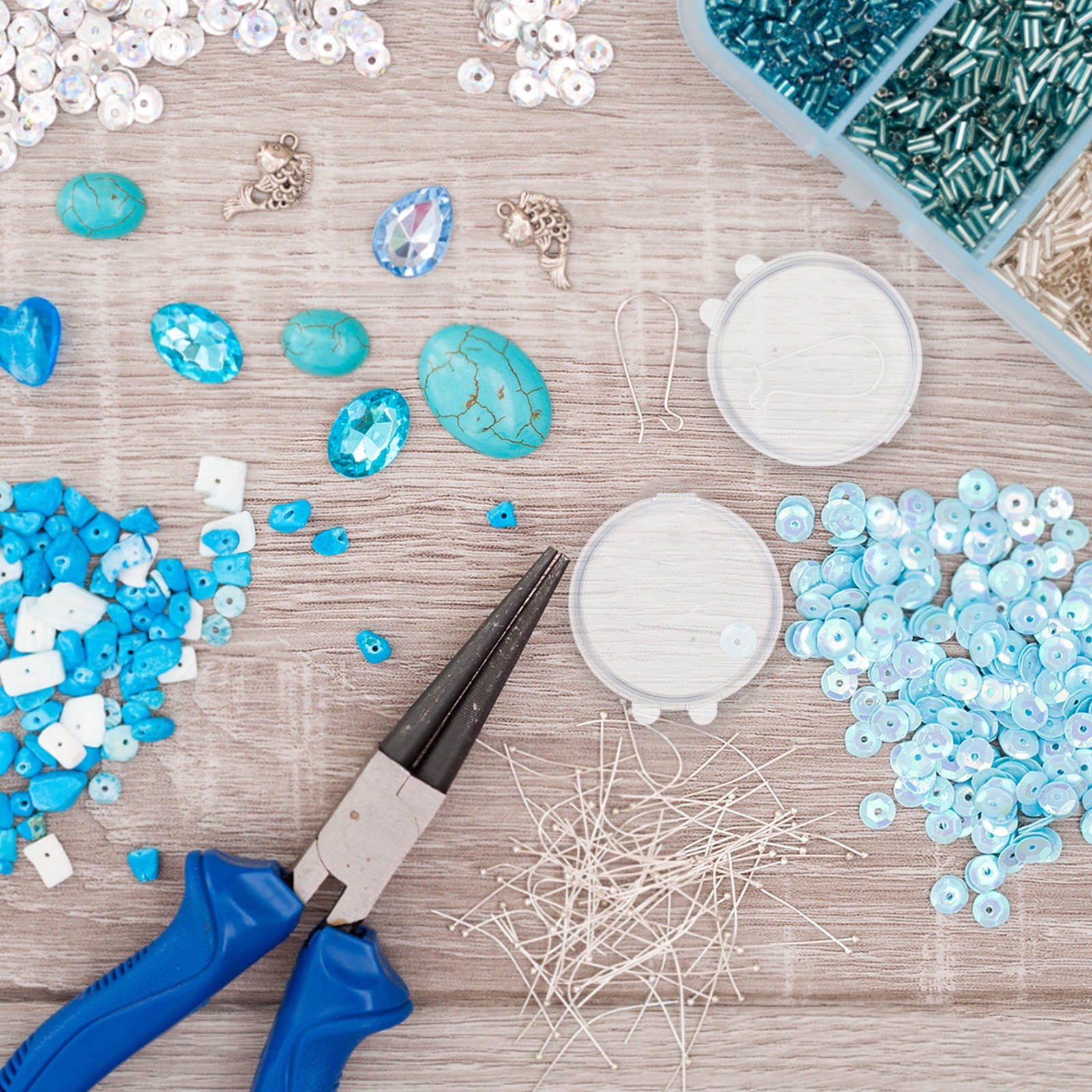 HONMEET 20pcs Clear Small Container Box with Lids for Travel and Daily ...