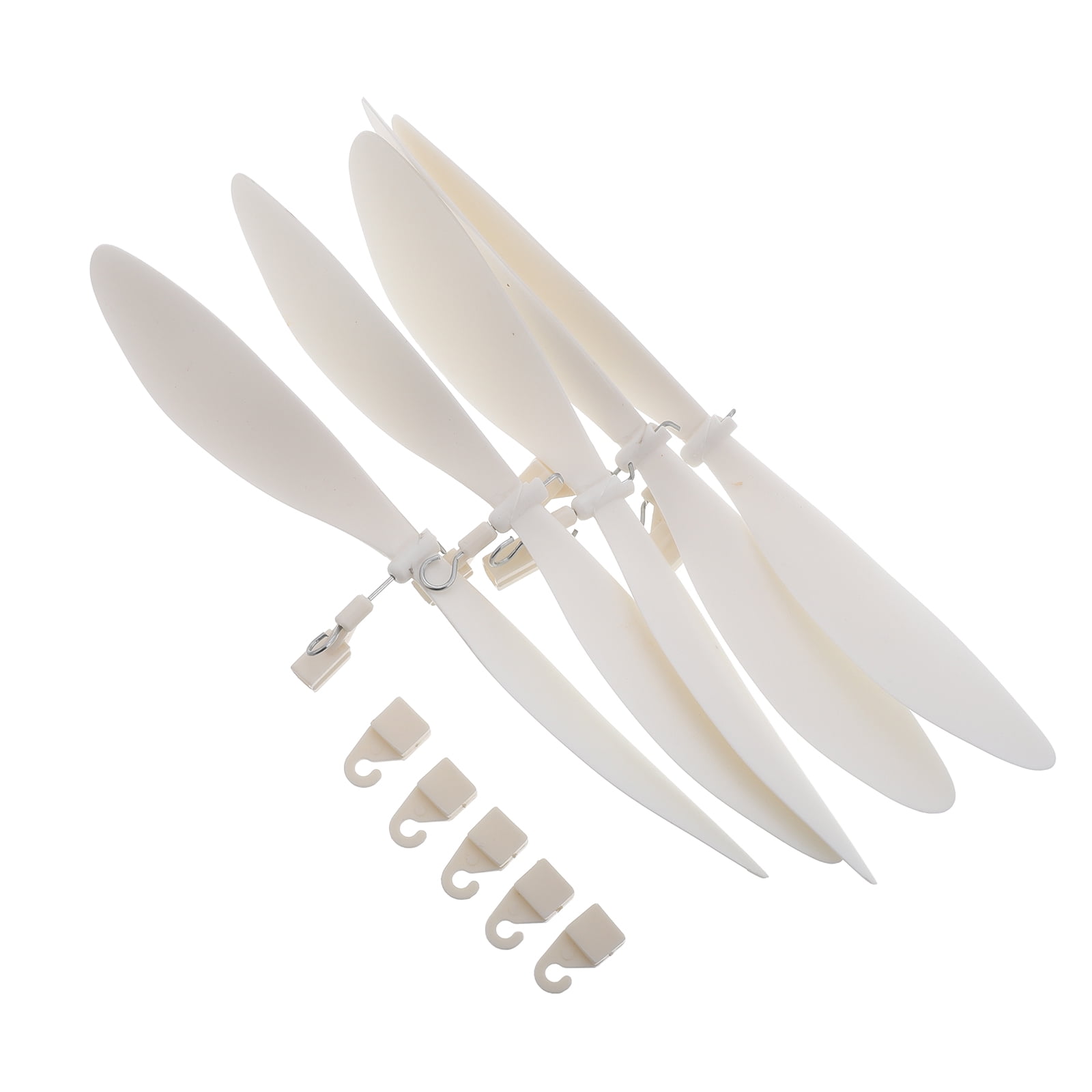 HONMEET 20pcs Helicopter Plastic Propeller Stem Activities Propeller ...