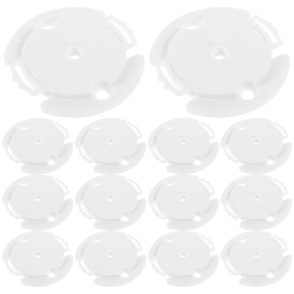 HONMEET White Plastic Camera Base for Indoor Security and Monitoring