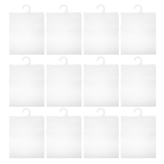 HONMEET Multi-Functional Transparent Hanging Bags Easy Installation for Wardrobe 25Pcs
