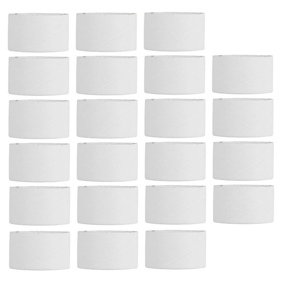 HONMEET 25pcs Craft Projects Paper Tubes White Paper for Family Fun for Parents