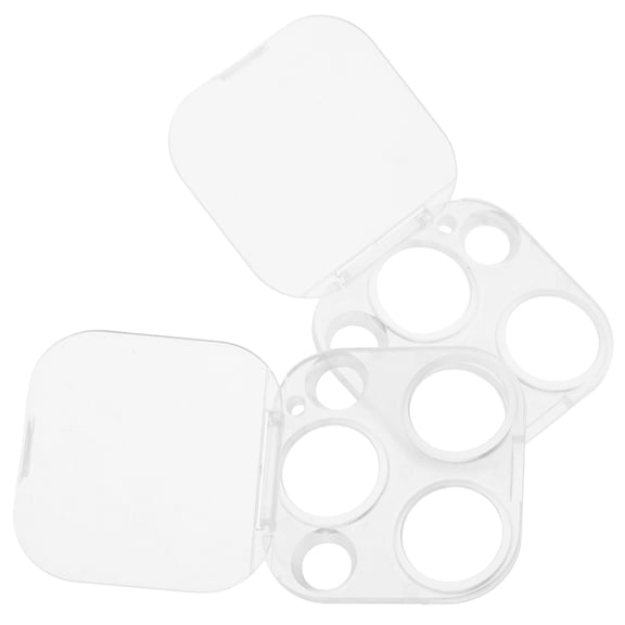 HONMEET 2-Pack Camera Lens Caps, Water-Resistant ABS Protective Covers, Compatible with DSLR and Mirrorless Camera Lenses