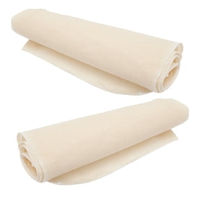 HONMEET 2-Pack Yoghurt Strainers and Tofu Cloths Unbleached Fabric for Home Cooking, Steaming, and Food Filtering