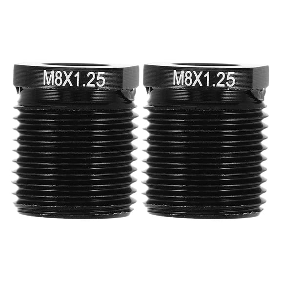 HONMEET 2-Pack Universal Car Shift Knob Adapter Kit, Aluminum Alloy Gear Shifter Converter for Smooth Gear Changes
