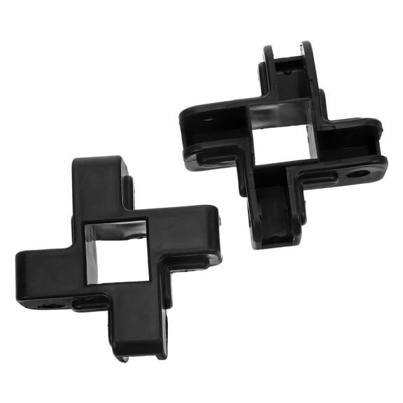 Alasum 2-Pack Black Canopy Replacement Hub, Lightweight Plastic for Quick Setup and Tent Support