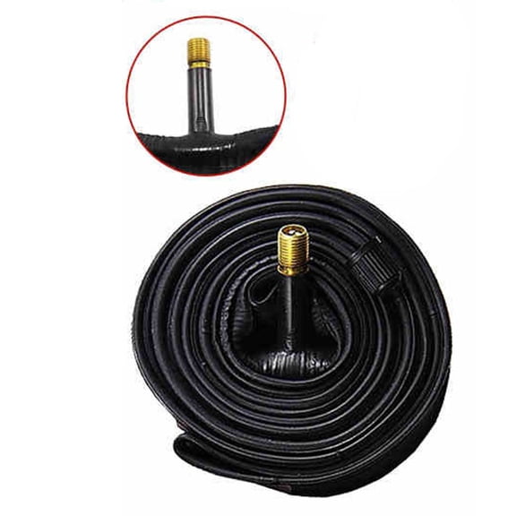 HONMEET 2Pcs Black Cycling Rubber Tubes Inner Tubes with Seamless Airtight Construction