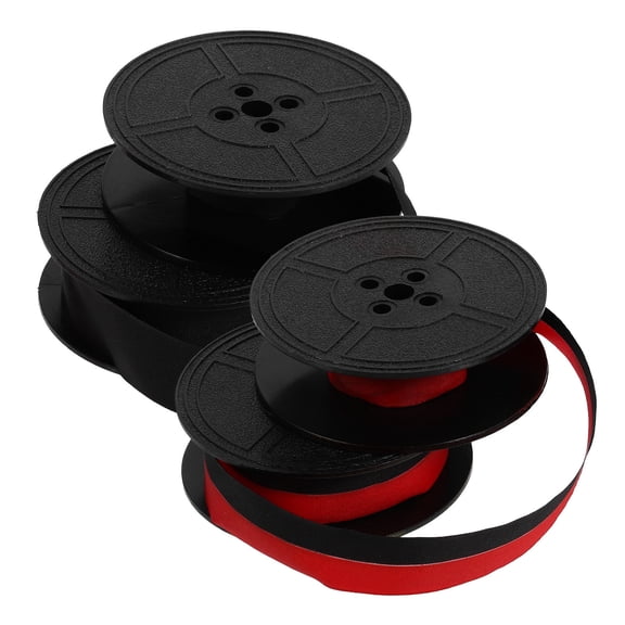 HONMEET 2Pcs Vintage Typewriter Ribbon Replacement Spool with Black and Red Ink