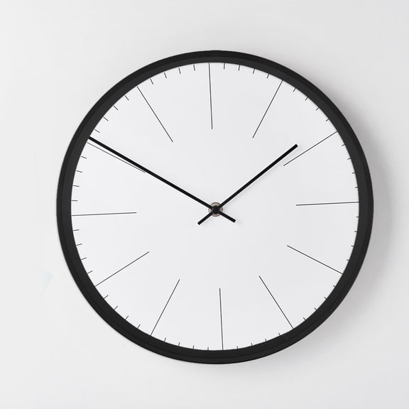 HONMEET 2-Pack Metal Clock Frame Enclosure for Wall Clocks, Wear-Resistant Protective Cover
