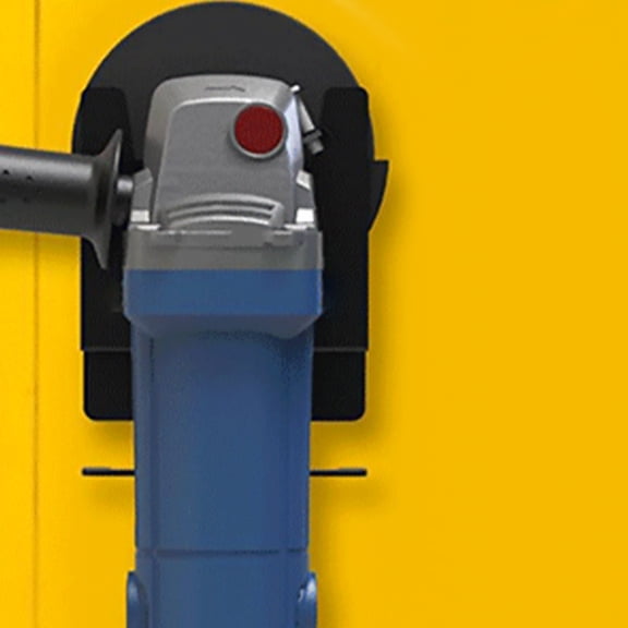 HONMEET 2-Pack Black Stand Holder for Storage and Display of Angle Grinders, and Stable Design