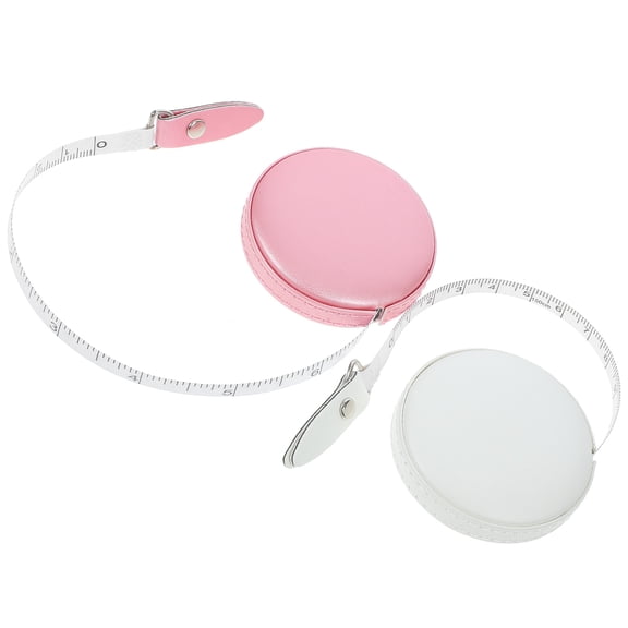 HONMEET 2Pcs Body Measuring Tape Assorted Color Easy to Use Accurate Retractable Design