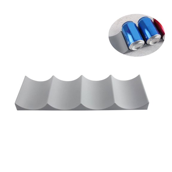 HONMEET 2Pcs Cabinet Organizer Wine Rack Random Color Food Grade PP for Kitchen