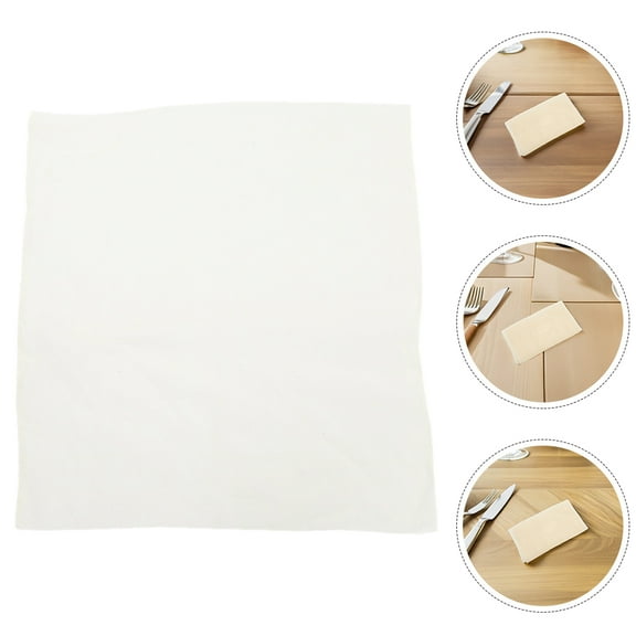 HONMEET Reusable Beige Cotton Cheese Cloth for Kitchen Use, High Efficiency Filtration, Food Straining and Cooking