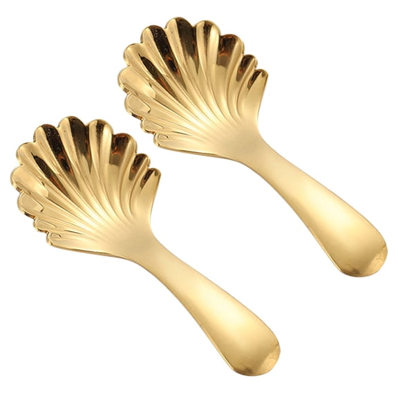 HONMEET 2Pcs Chocolate Spoons for Tea Lovers in Teahouse