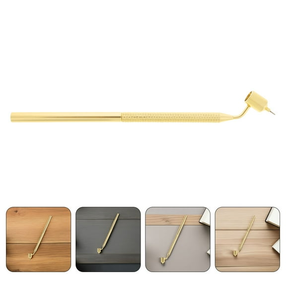 HONMEET 2-Pack Pens for Artists, Golden Metal , Ideal for Indoor Art and Detailed Drawing