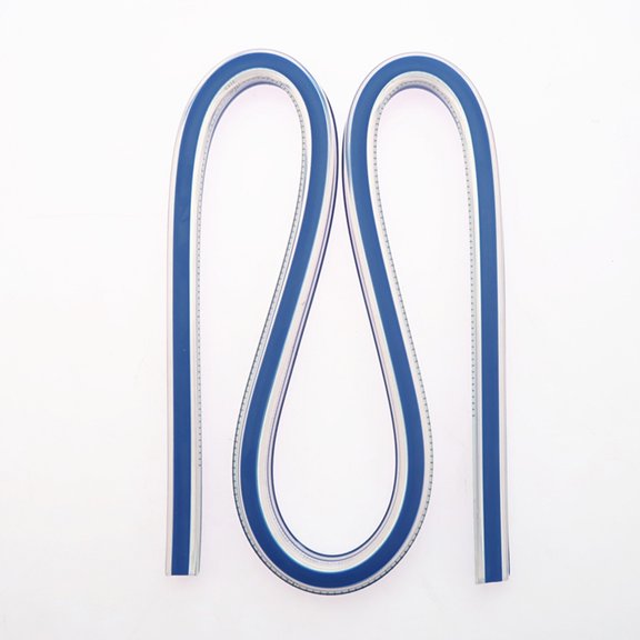 HONMEET 2Pcs Flexible Curve Ruler for Apparel Engineering and Artistic Measurement Multi Color