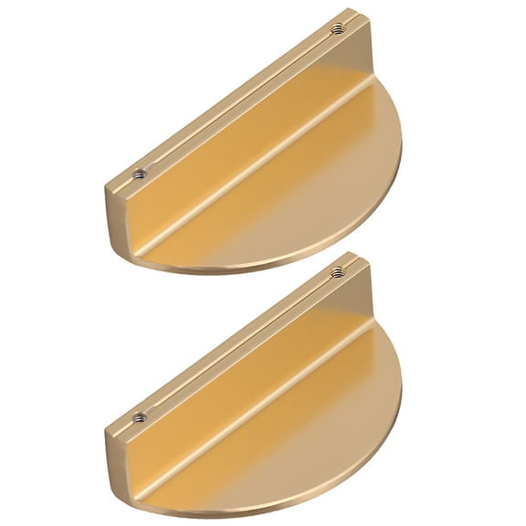 HONMEET 2-Pack Cabinet Handles Drawer Pulls for Dresser Wardrobe Cupboard Furniture Hardware Decoration
